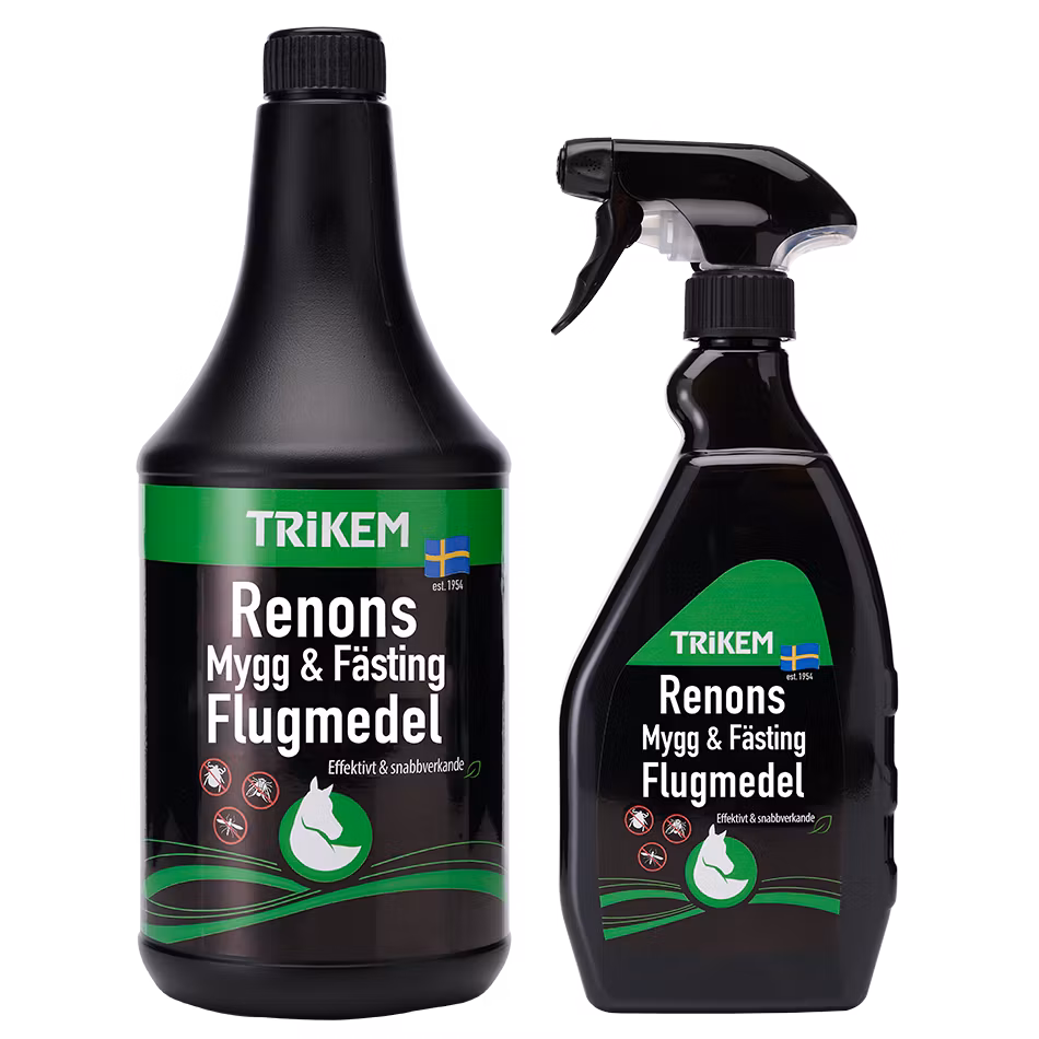 Trikem Renons Repellent Flugmedel- Effektivt & snabbverkande för häst
