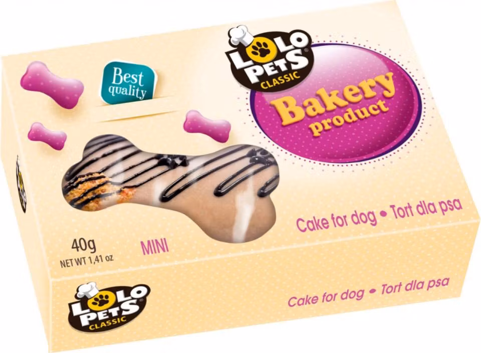 Lolo Pets Tårta för hundar Mini 40 gr