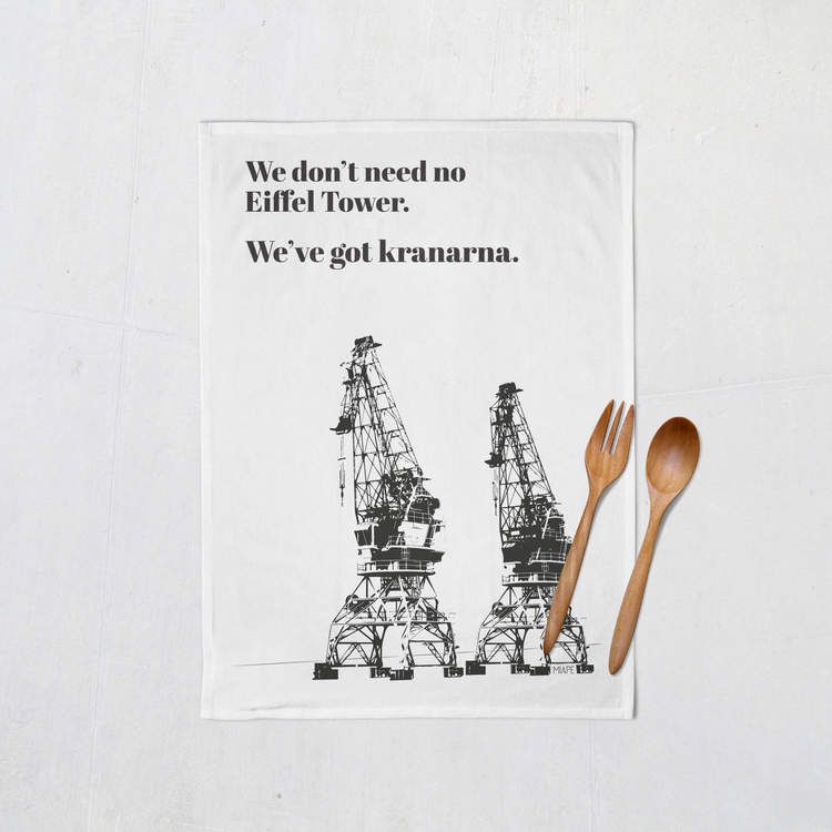 Kökshandduk - "We've got kranarna"