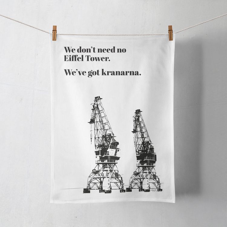 Kökshandduk - "We've got kranarna"