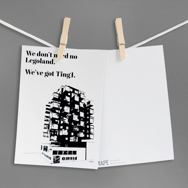 Vykort A5 - "We've got Ting1"