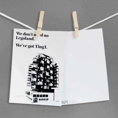 Vykort A5 - "We've got Ting1"