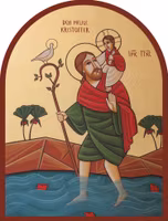 Den helige Kristoffer (koptisk)