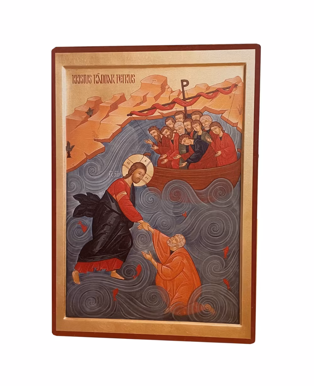 Kristus räddar Petrus