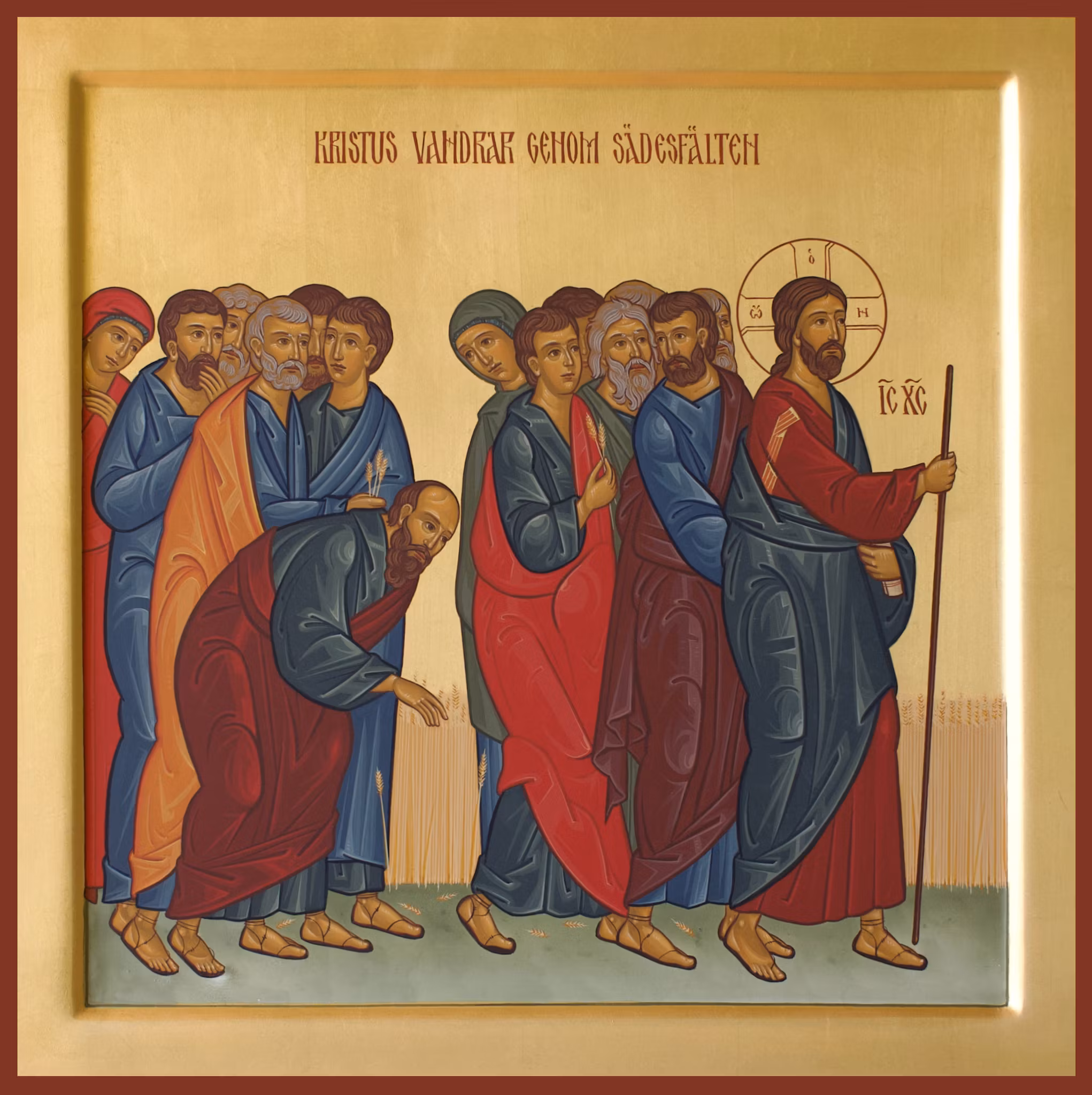 Kristus vandrar genom sädesfälten