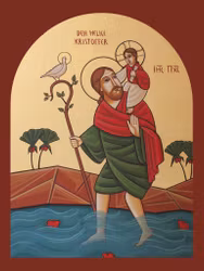 Den helige Kristoffer (koptisk)