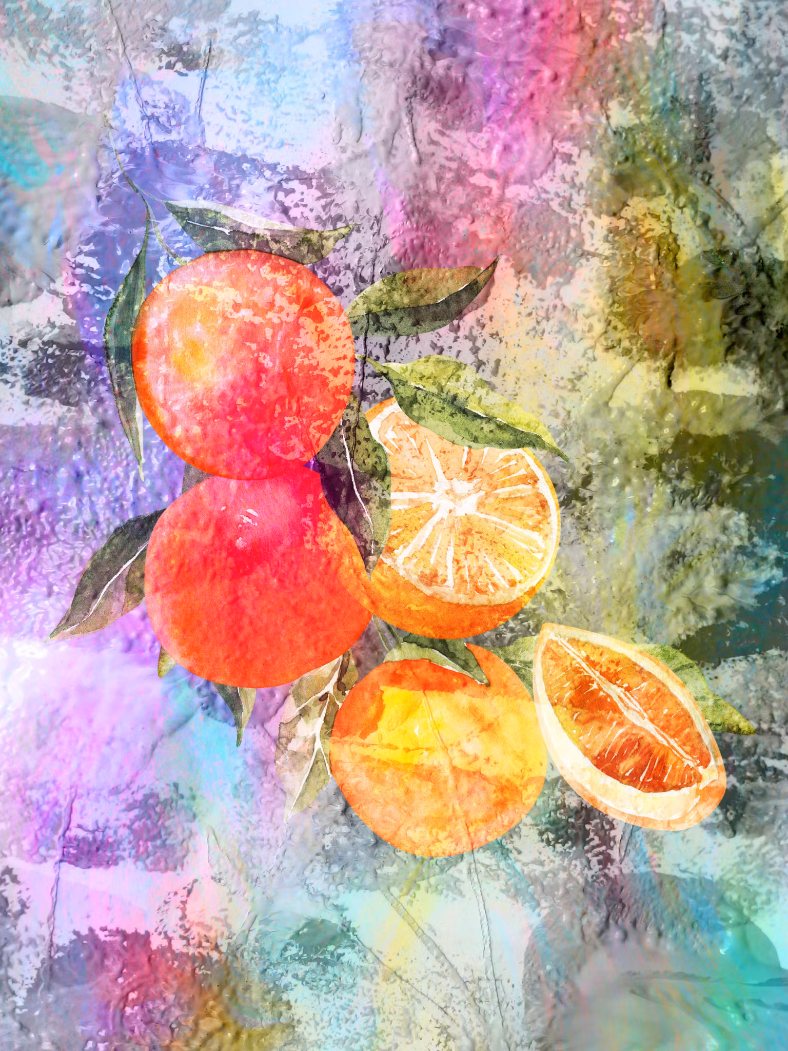 Graphic Art "Life is happiness"
