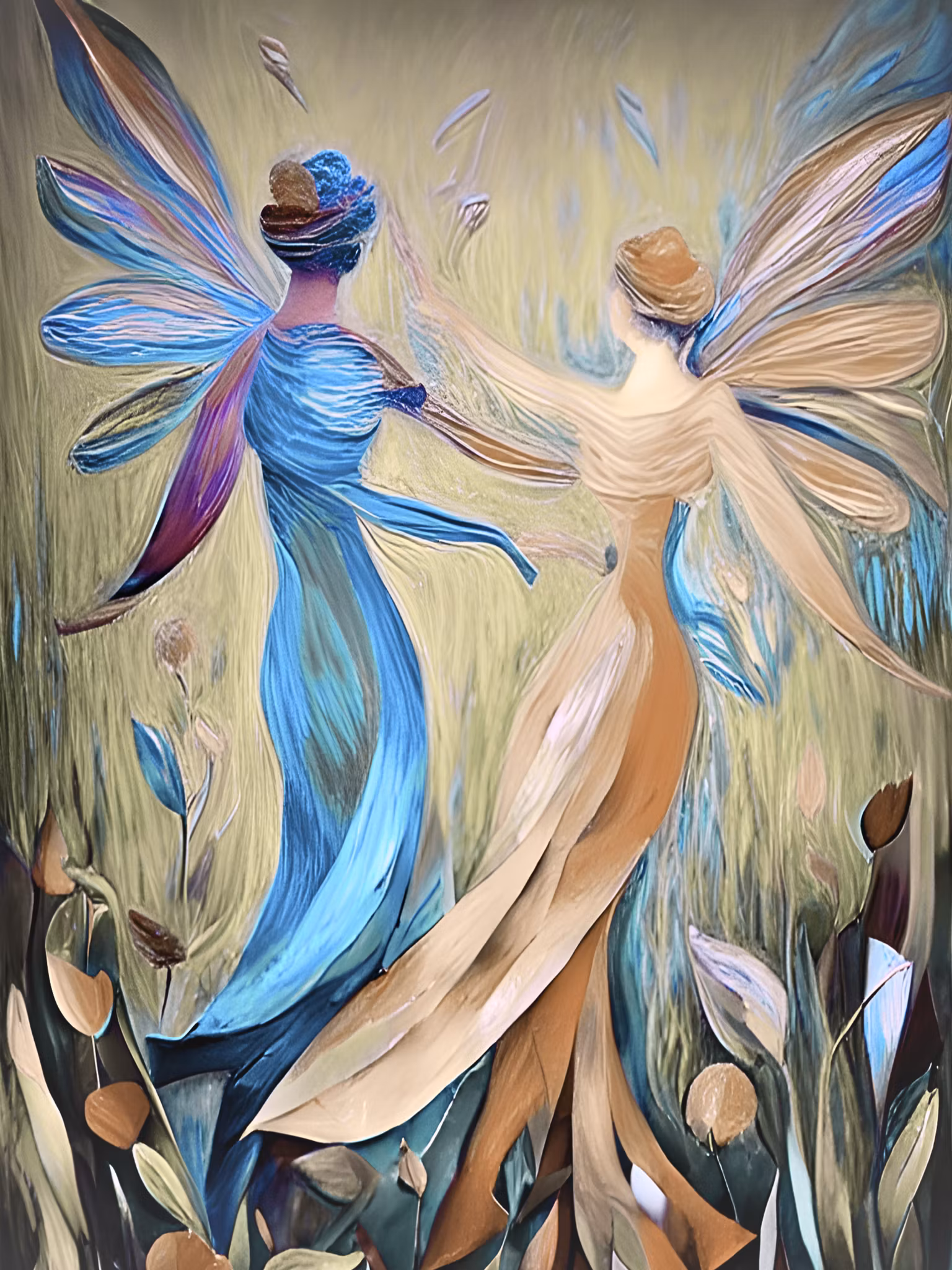 Graphic Art "Imagine the energy of love"