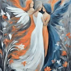 Graphic Art "Dream and reality are one"