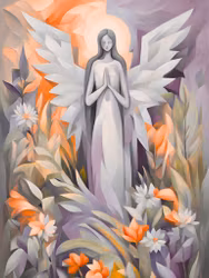 Graphic Art "On the frequency of love is all your inspiration"