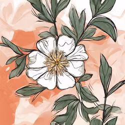 Dr Bach ROCK ROSE Blomessens - Inre hjältemod! Stå stark även i stormen!