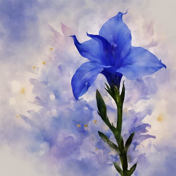Dr Bach GENTIAN Blomessens - Se möjligheterna! Från tvivel till hopp!