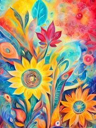 Graphic Art "The puzzles of life at all times"
