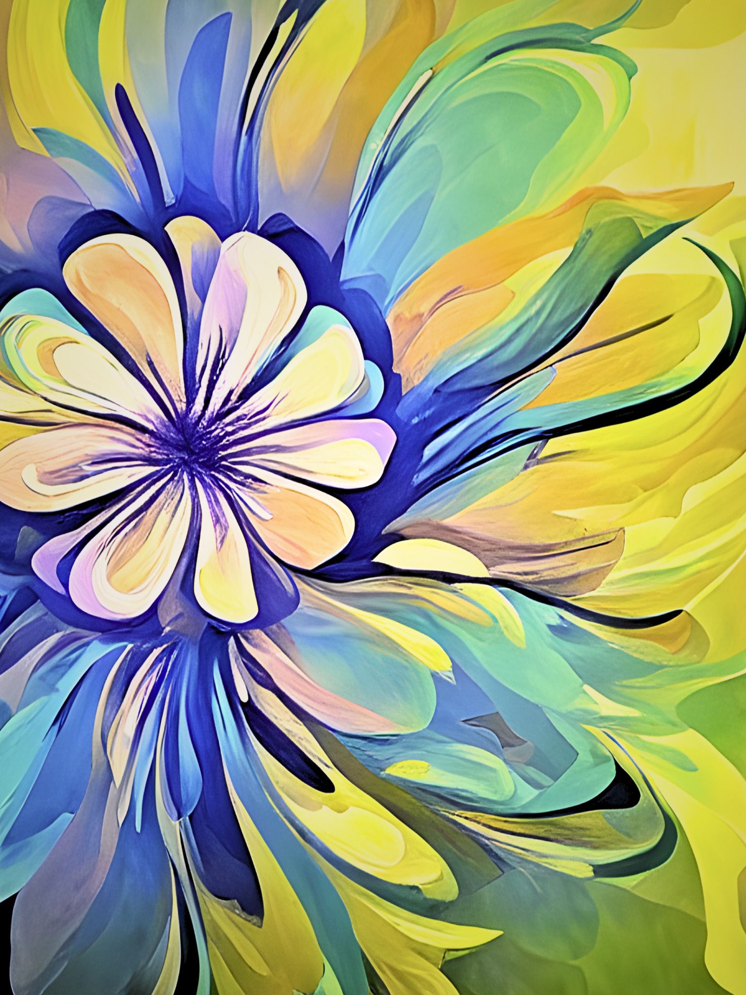 Graphic Art "Positive emotions use the power of love"