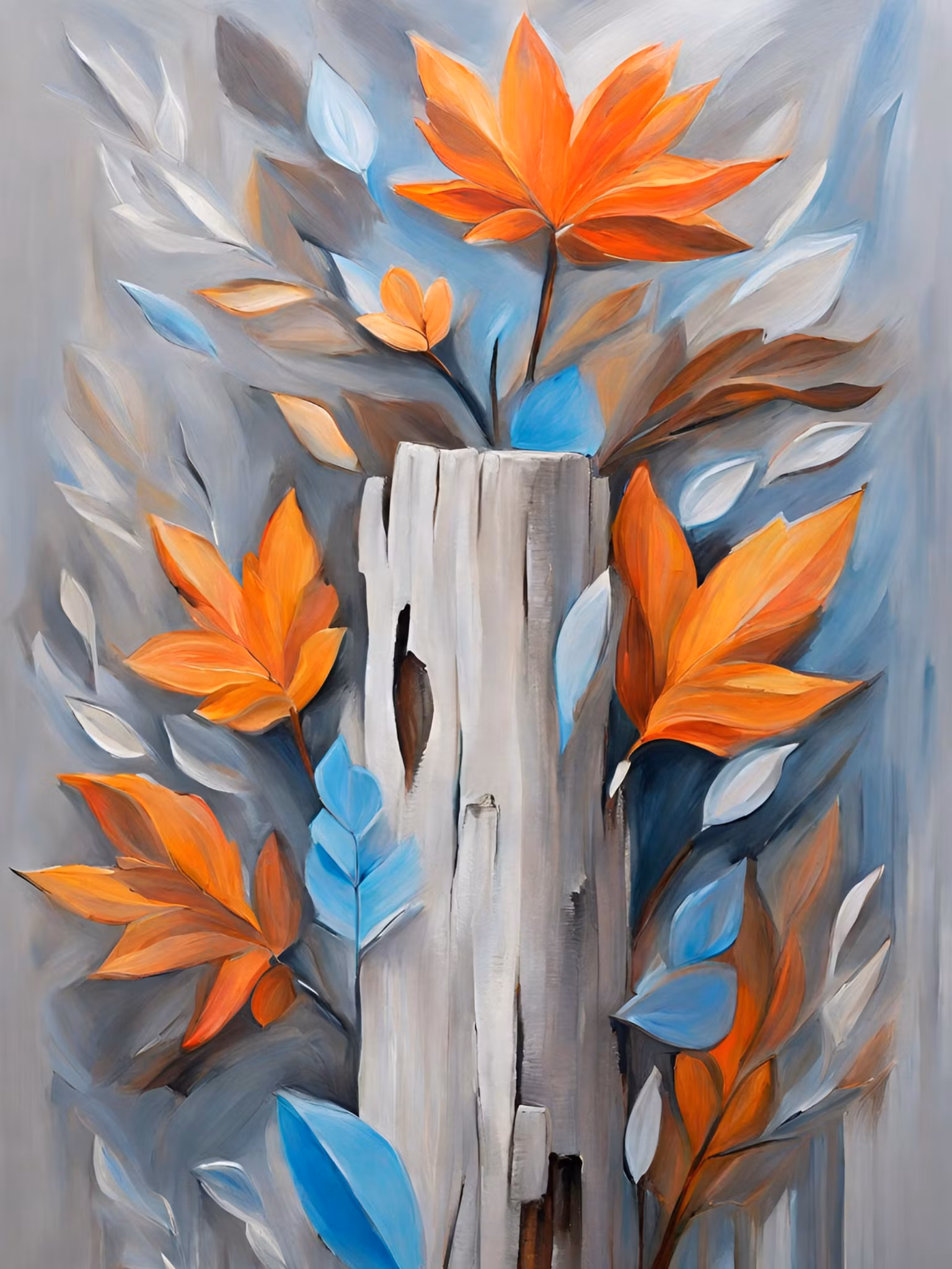 Graphic Art "Purple fantasy forest"