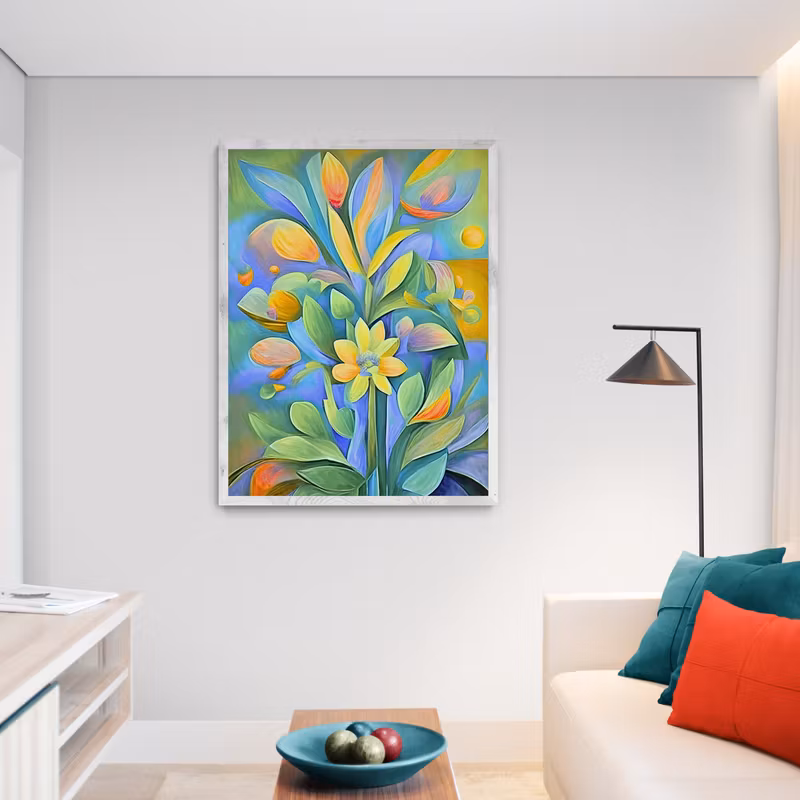Graphic Art "Love in beautiful colors"