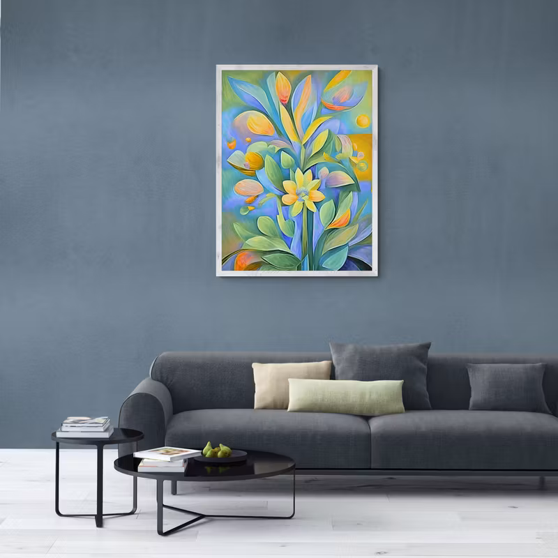 Graphic Art "Love in beautiful colors"