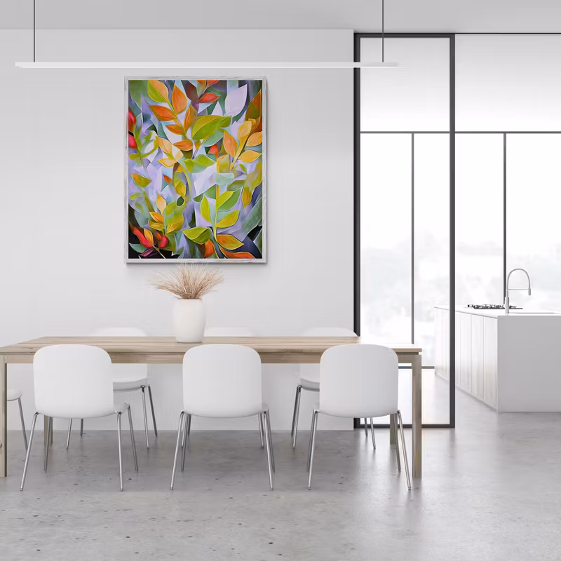 Graphic Art "The language of flowers"