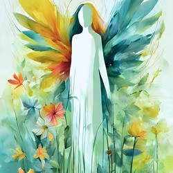 Graphic Art "The universe reflects our thoughts"
