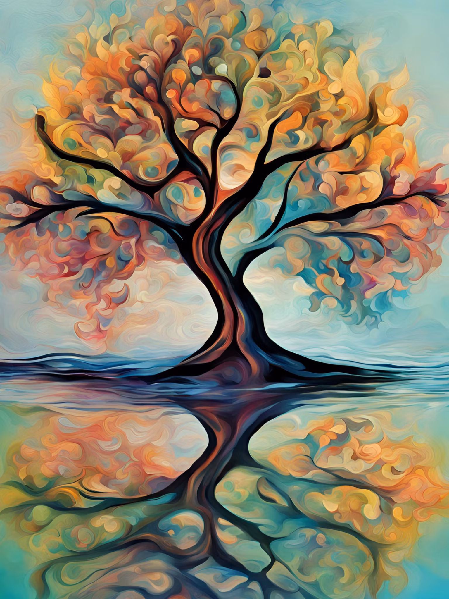 Graphic Art "I give without demand"