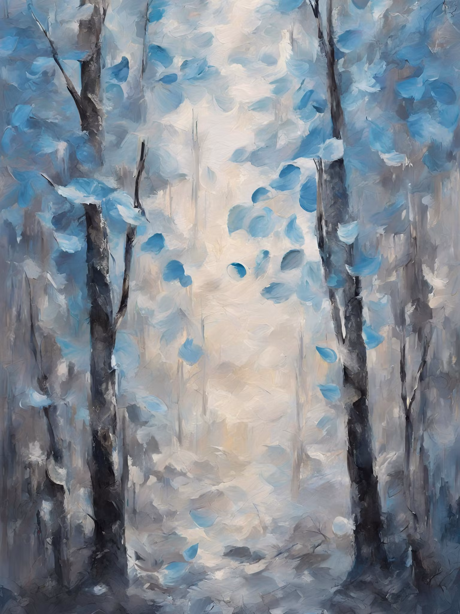 Graphic Art "The peace of the night"