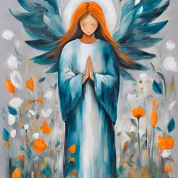 Graphic Art "Dreams of meditation"