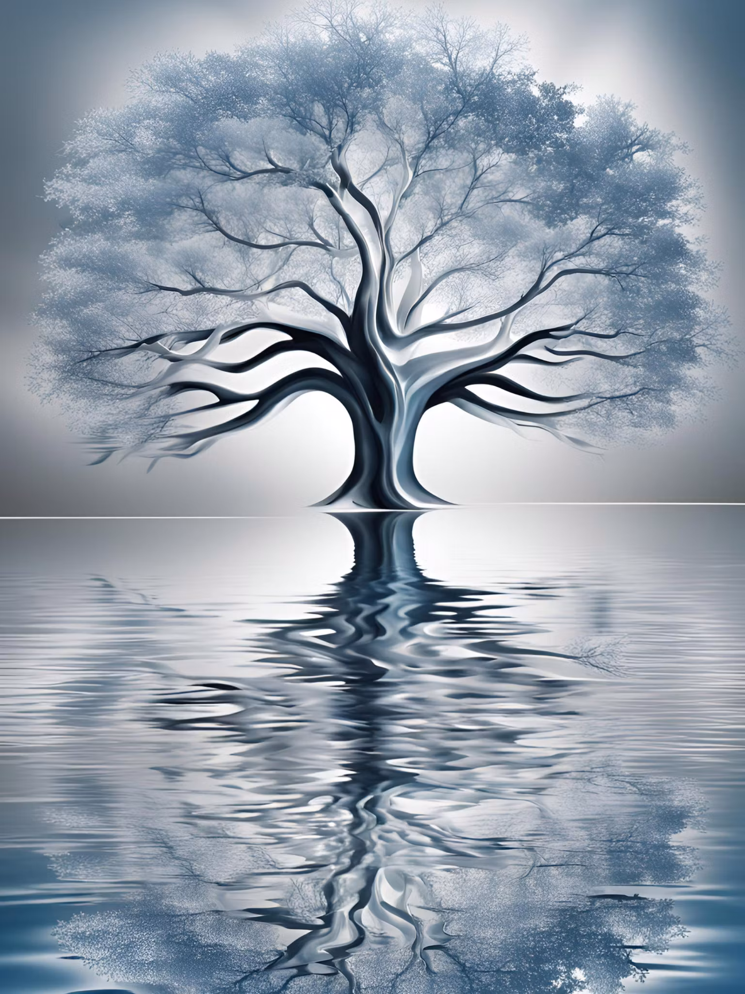 Graphic Art "Happy tree"