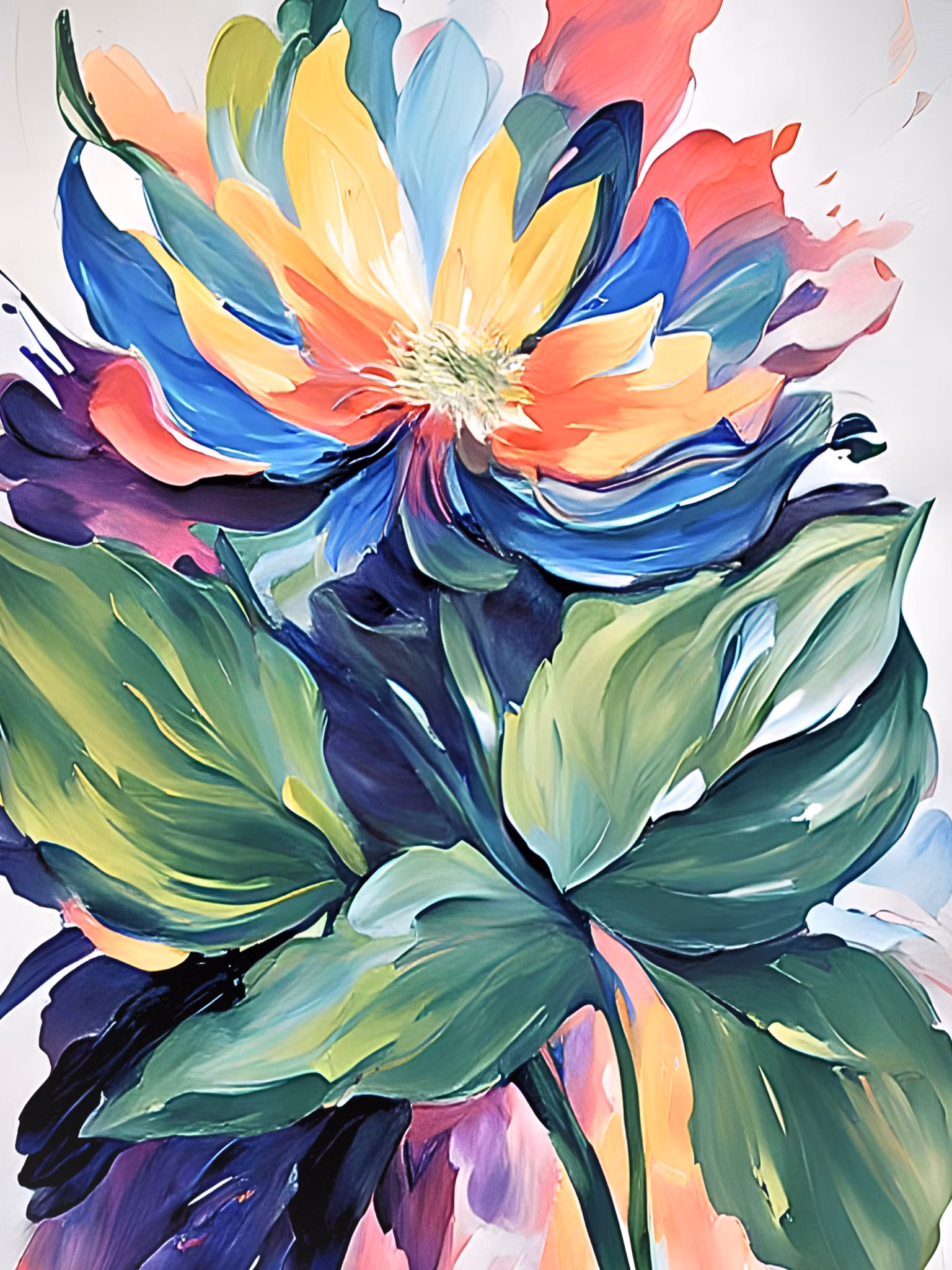 Graphic Art "Spiritual life with independence"