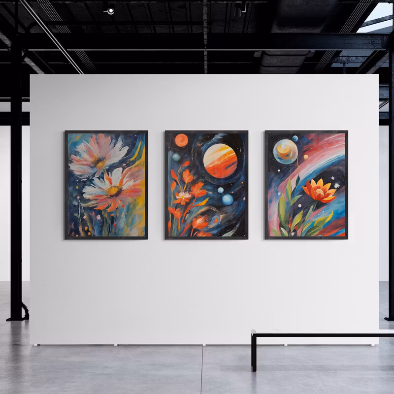 Graphic Art by Pär "Chasing the good space"