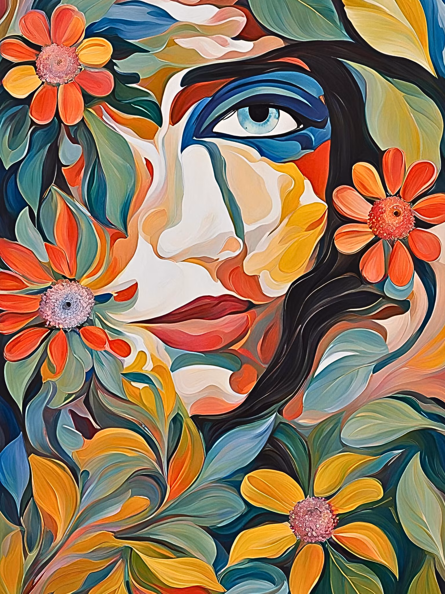 Graphic Art "Life has at least two sides of the same coin"