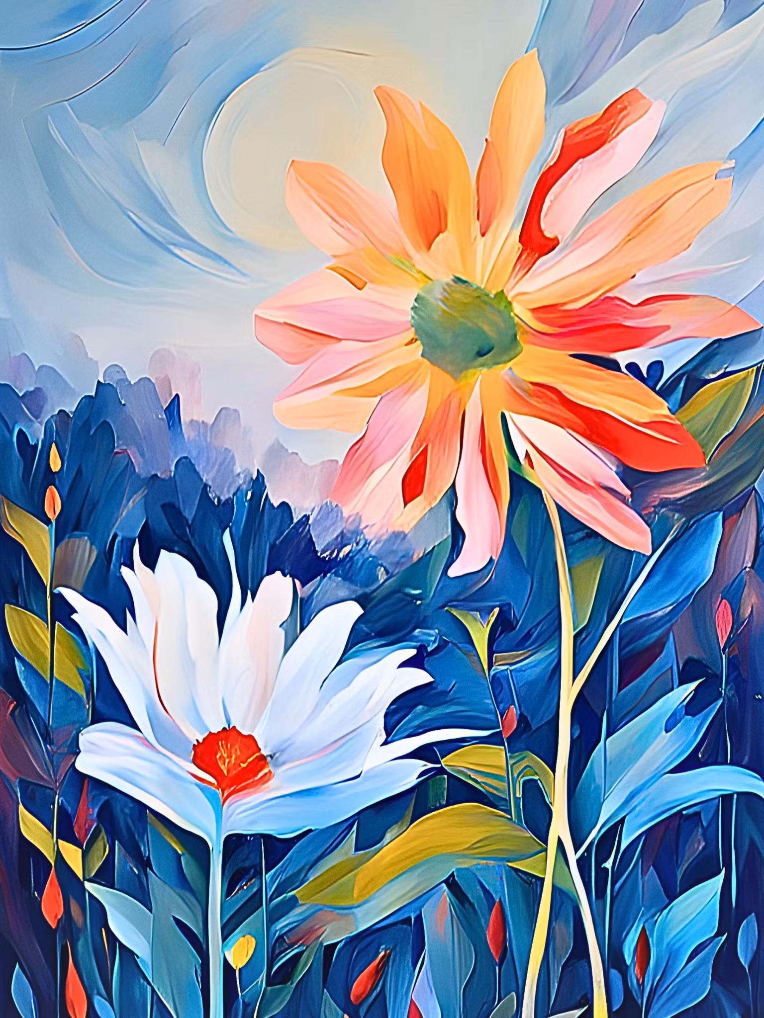 Graphic Art "Look for the beautiful"