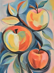 Graphic Art "The ripe fruit stimulates"