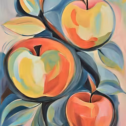 Graphic Art "The ripe fruit stimulates"