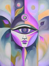Graphic Art "The third eye dimension"