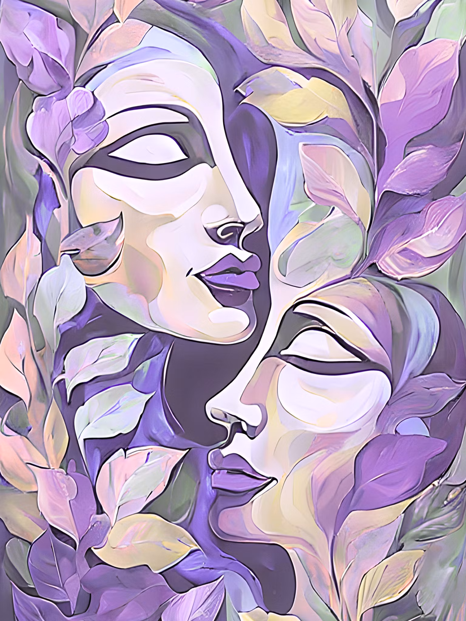 Graphic Art "The natural relationship"