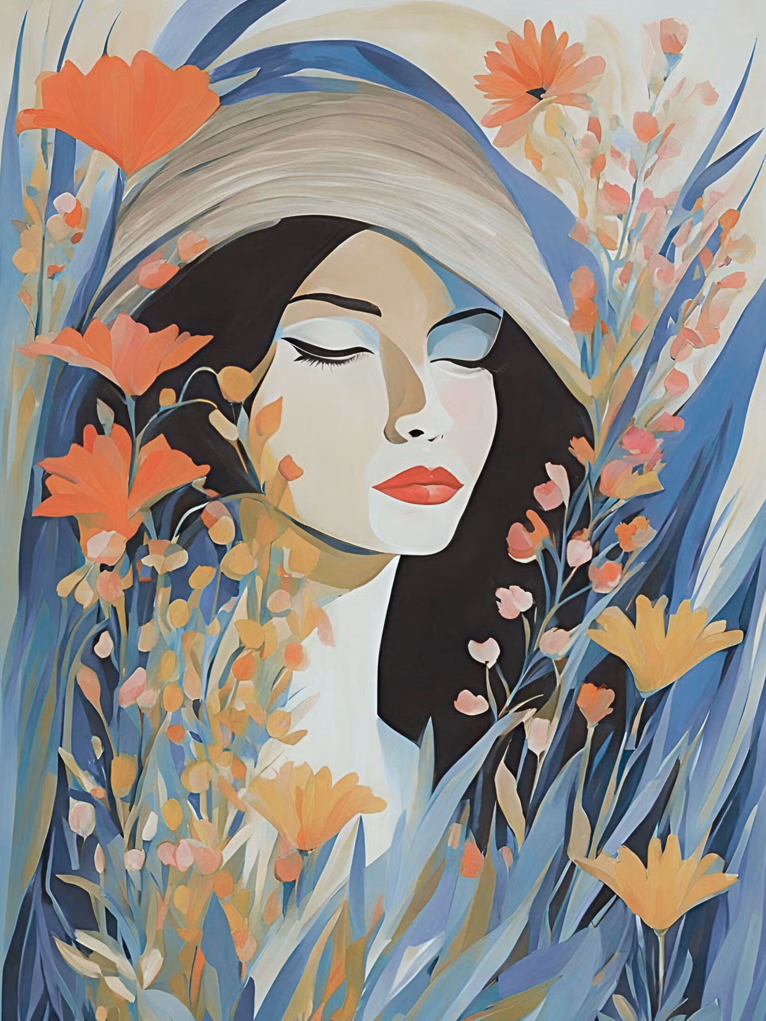Graphic Art "The Eternal Mother"