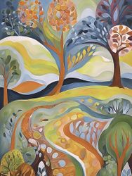 Graphic Art "I see life more and more clearly"