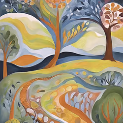 Graphic Art "I see life more and more clearly"