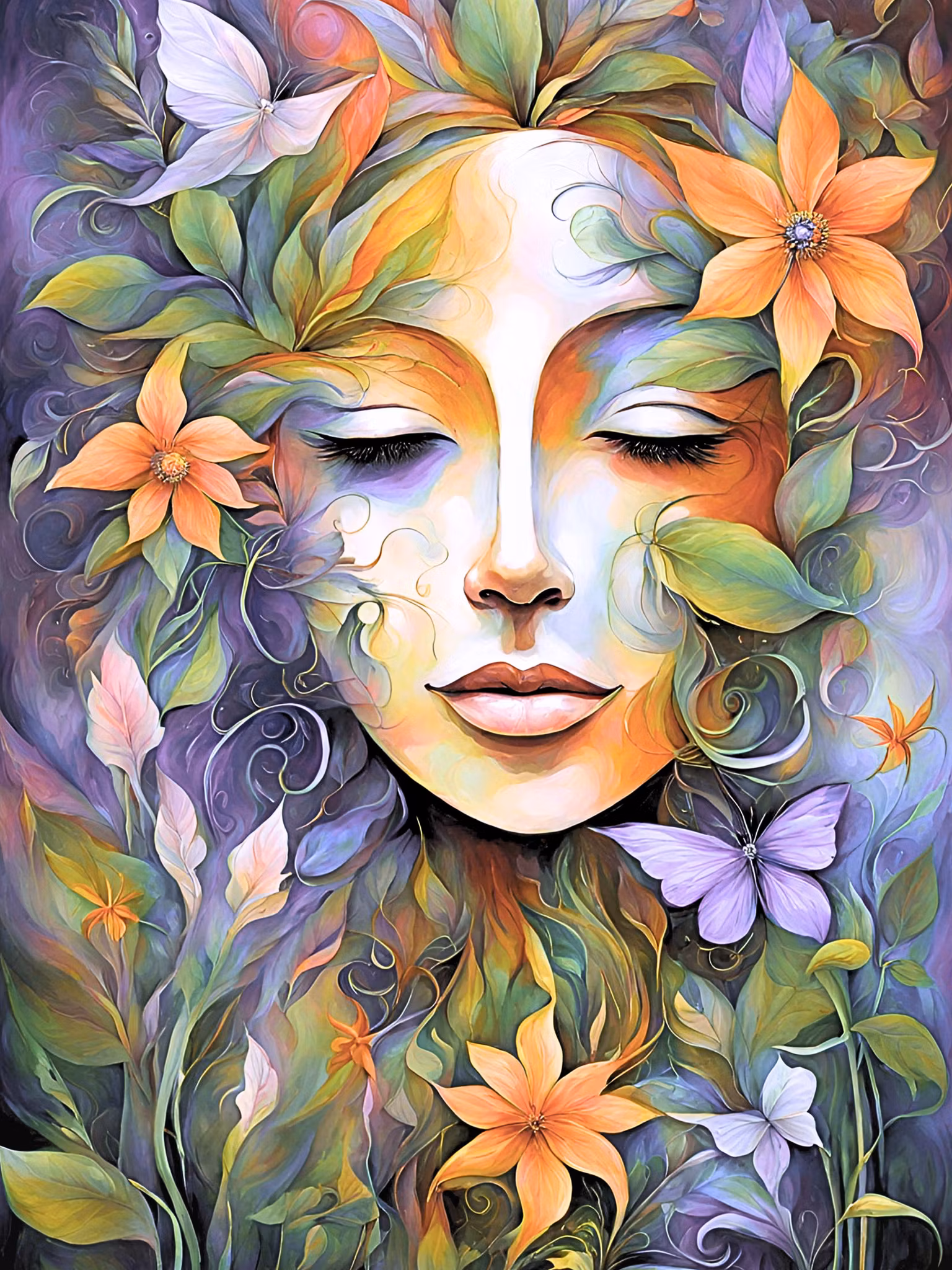 Graphic Art "Feelings of happiness"