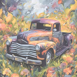 Graphic Art "Hotrod Fantasy 2345"