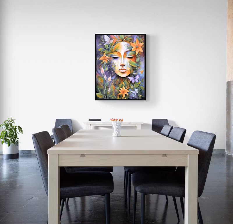 Graphic Art "Feelings of happiness"