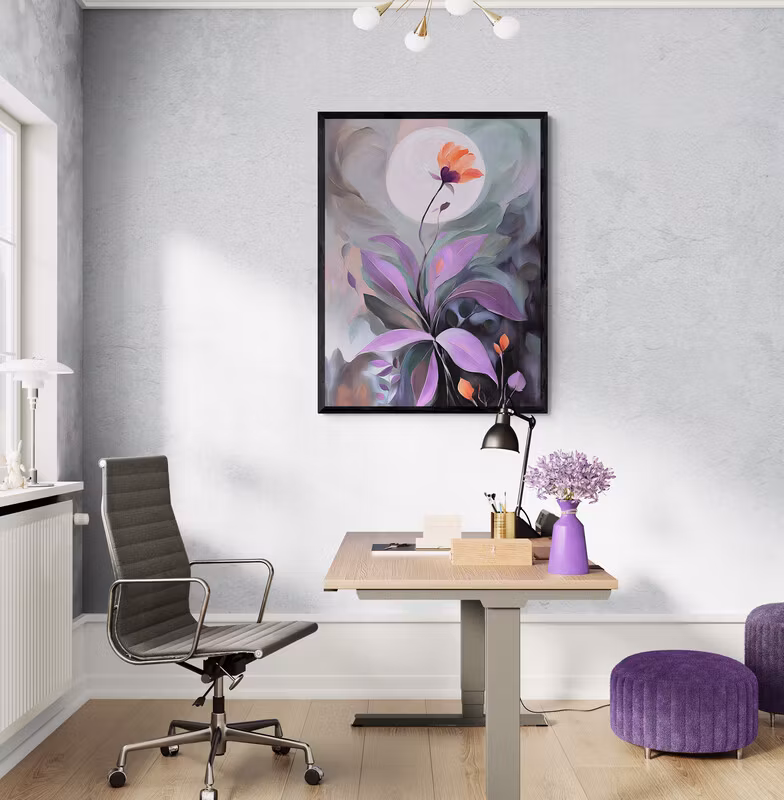 Graphic Art "Meditation in an abstract world"