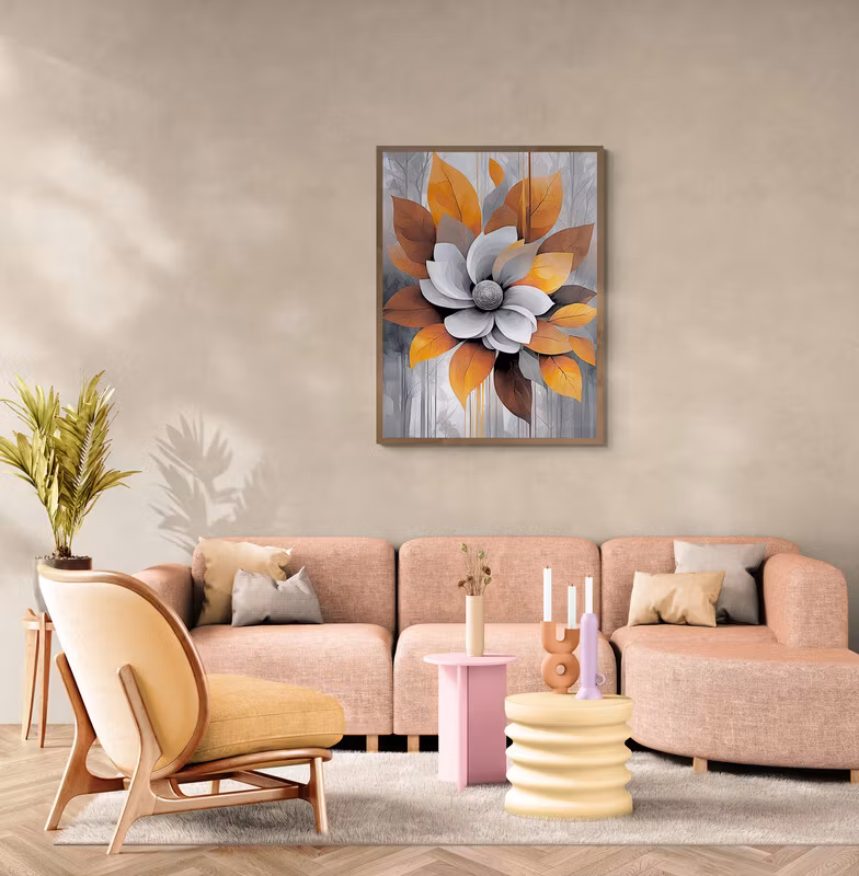 Graphic Art "The positive frequency of life"