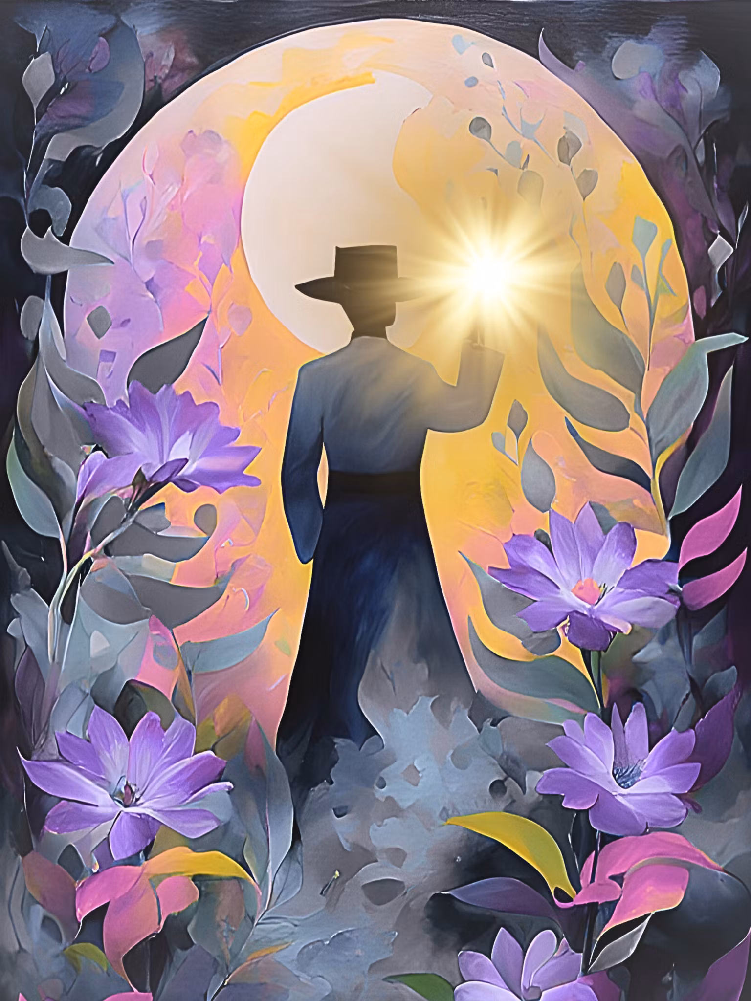 Graphic Art "Finding inner wisdom"