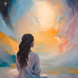 Graphic Art "The soul's luminous quality"