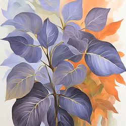Graphic Art "Uplifting energy from nature"