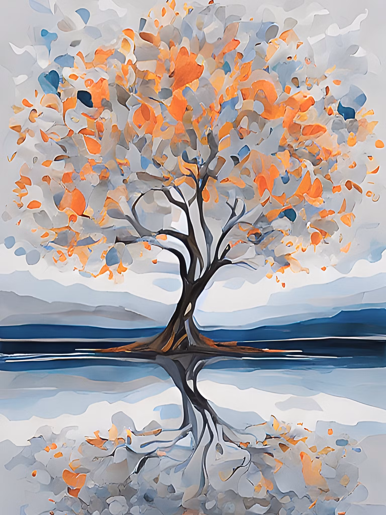 Graphic Art "Tree of generosity"