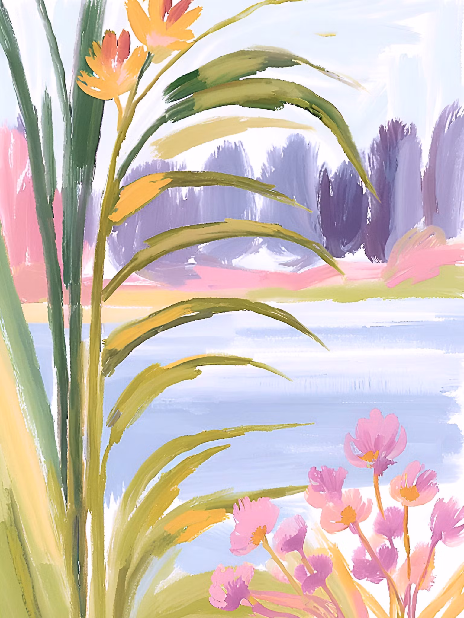 Graphic Art "Peace and quiet"