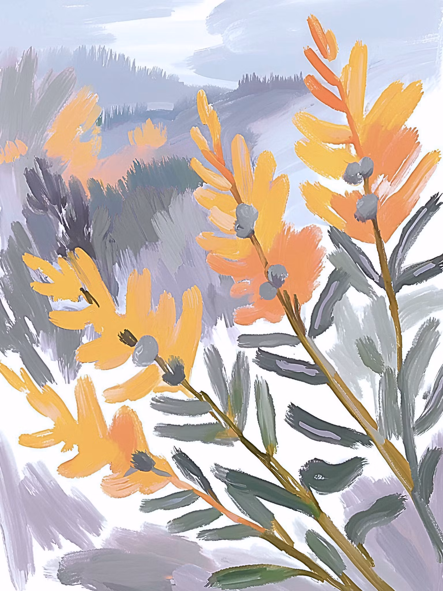 Graphic Art "Positive attitude"