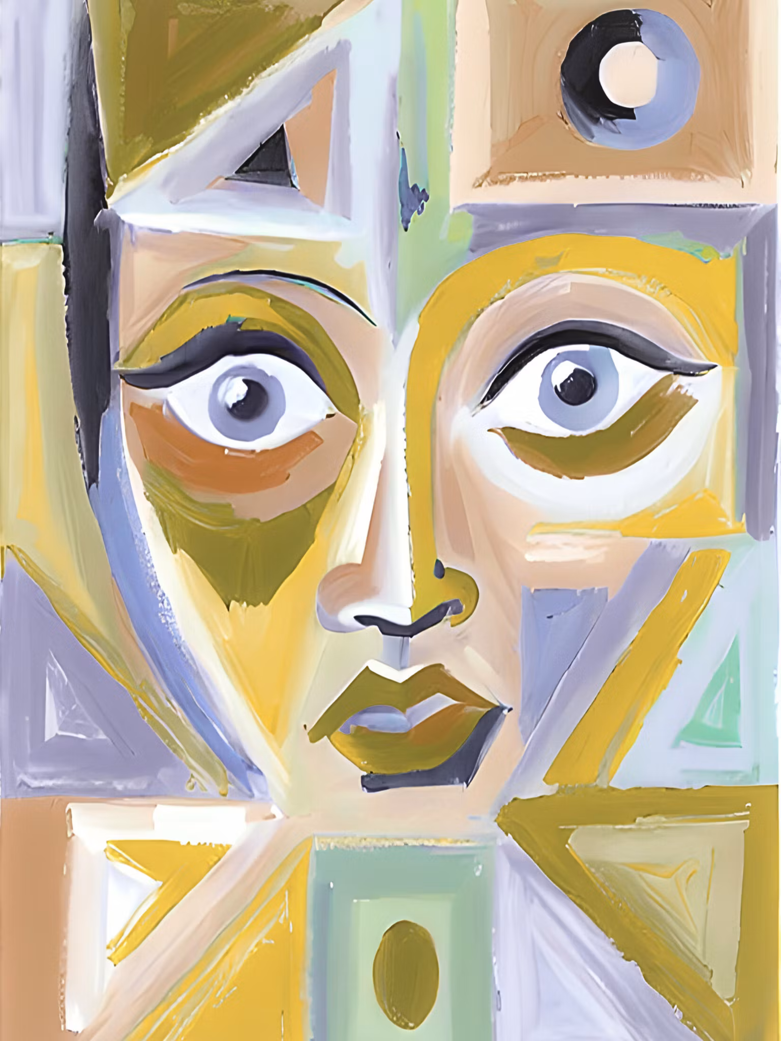 Graphic Art "Facing situations without fear"